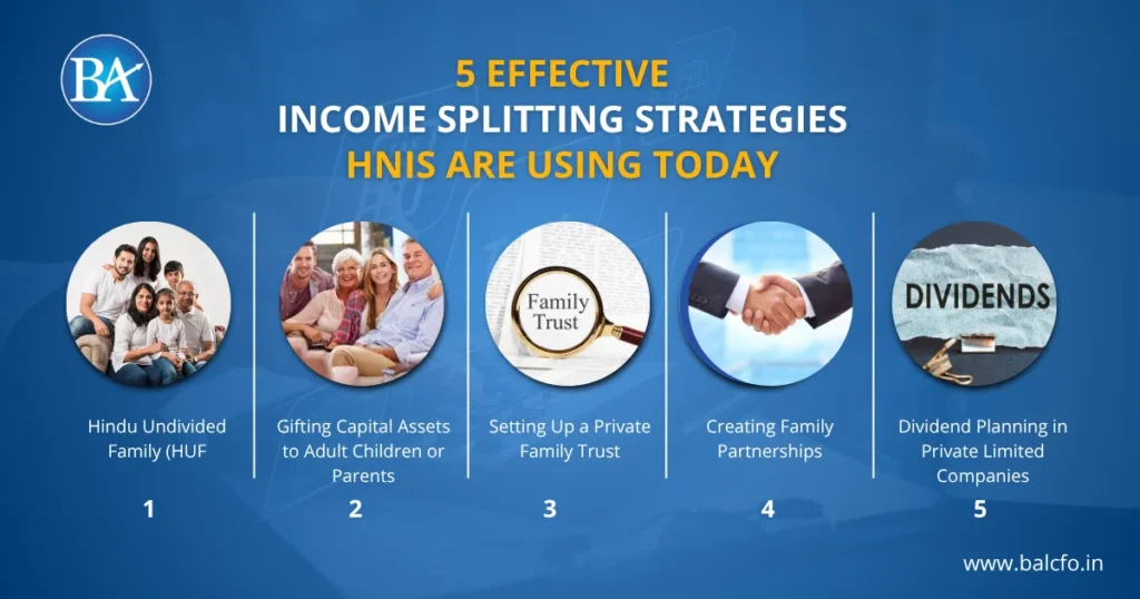 5 Effective income splitting strategies 