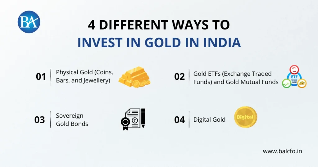 4 Different Ways to Invest in Gold in India